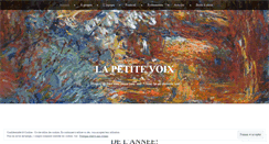 Desktop Screenshot of lapetitevoixdufha.com