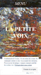 Mobile Screenshot of lapetitevoixdufha.com